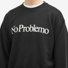 No Problemo Men's Crew Sweatshirt in Black