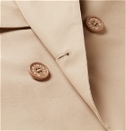 Mackintosh - Slim-Fit Belted Bonded-Cotton Raincoat - Men - Beige