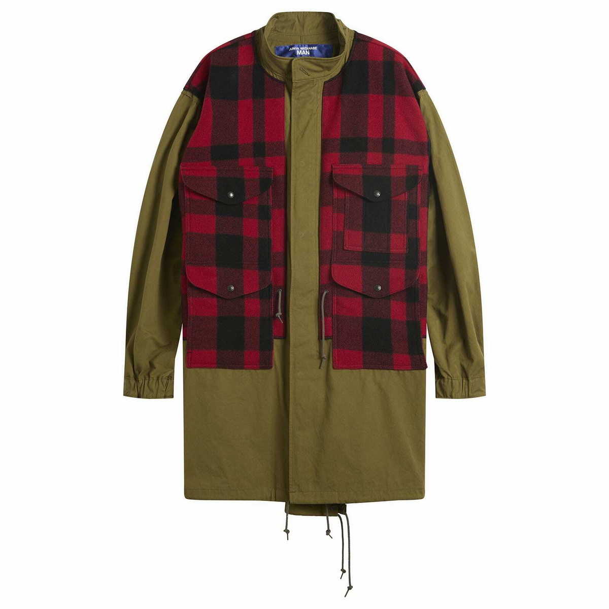 ジャケット・アウター JUNYA WATANABE MAN Basquiat Junya Watanabe MAN X Jean-Michel Basquiat Canvas Jacket in Khaki