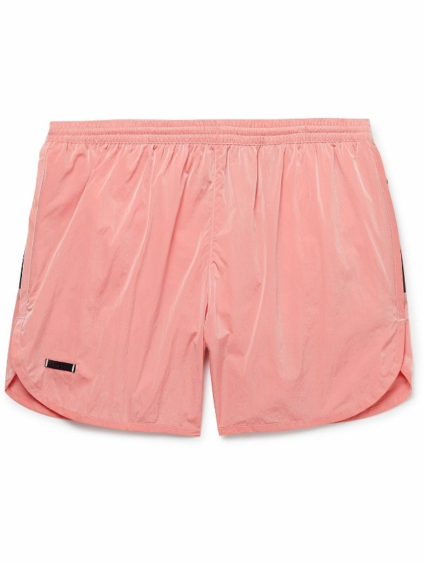 Photo: True Tribe - Wild Steve Straight-Leg Mid-Length ECONYL® Swim Shorts - Pink