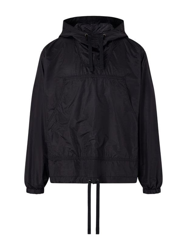Photo: Beams Plus - Mil Wool-Blend Hooded Shell Jacket - Black