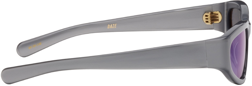FLATLIST EYEWEAR Gray Veneda Carter Edition Daze Sunglasses