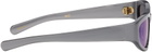 FLATLIST EYEWEAR Gray Veneda Carter Edition Daze Sunglasses