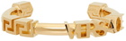 Versace Gold Logo Bangle