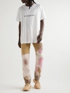 Givenchy - Slim-Fit Tapered Distressed Tie-Dyed Jeans - Multi