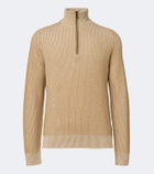 Bogner Dwayne wool and cashmere half-zip sweater