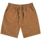 Colorful Standard Men's Classic Organic Twill Shorts in Sahara Camel