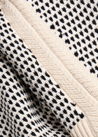 Varley Knowles Textured Knit Vest Cream