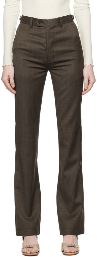 Photo: Carter Young Brown Uniform Trousers