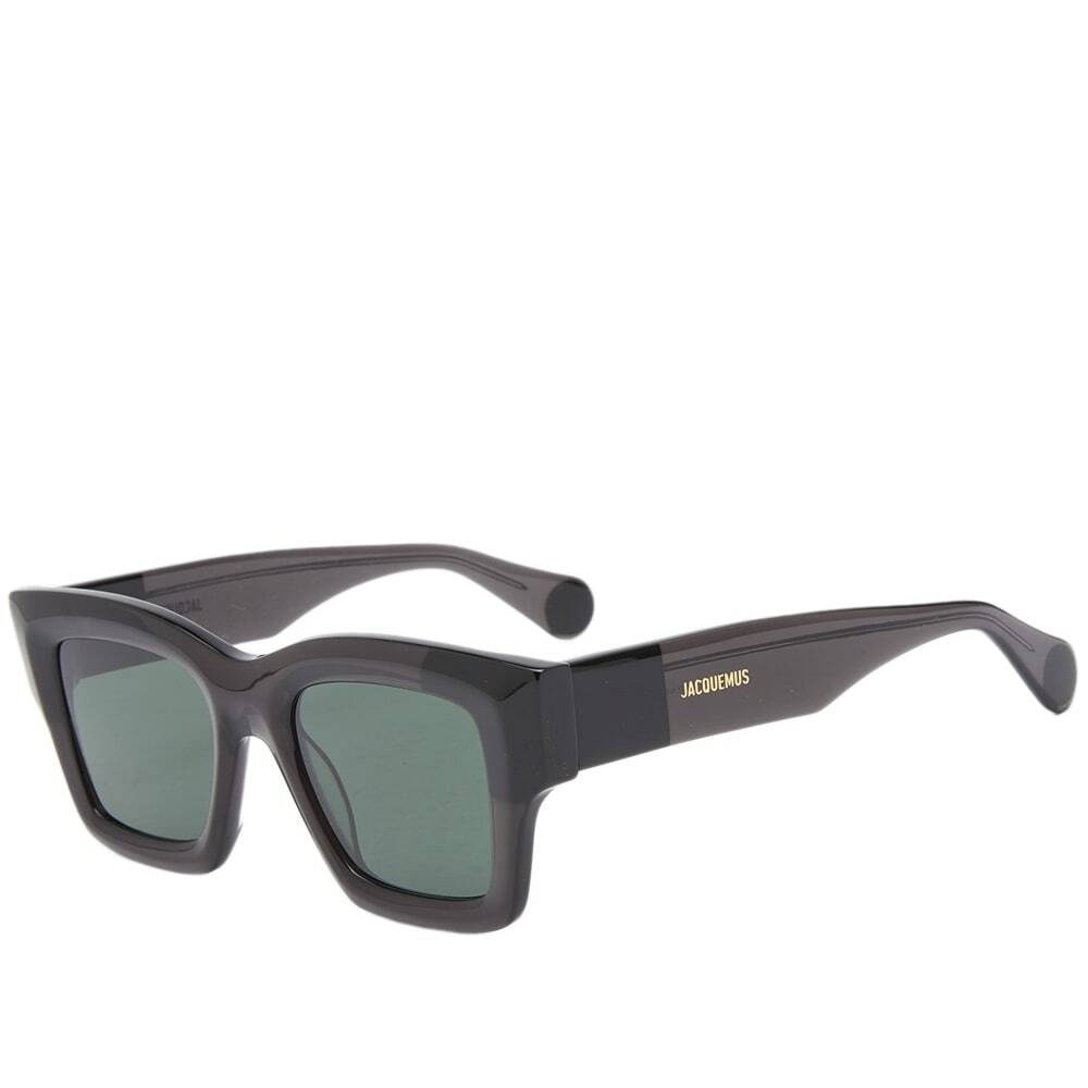Jacquemus Men's Baci Sunglasses in Black Jacquemus