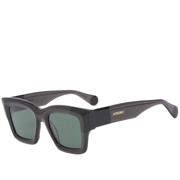 Photo: Jacquemus Men's Baci Sunglasses in Black