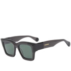 Jacquemus Men's Baci Sunglasses in Black