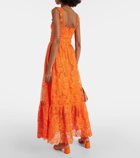 Farm Rio Guipure lace maxi dress