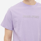 Pass~Port Men's Official Embroidery T-Shirt in Lavender