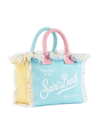 MC2 Saint Barth Multicolor Patch Cotton Canvas Colette Handbag