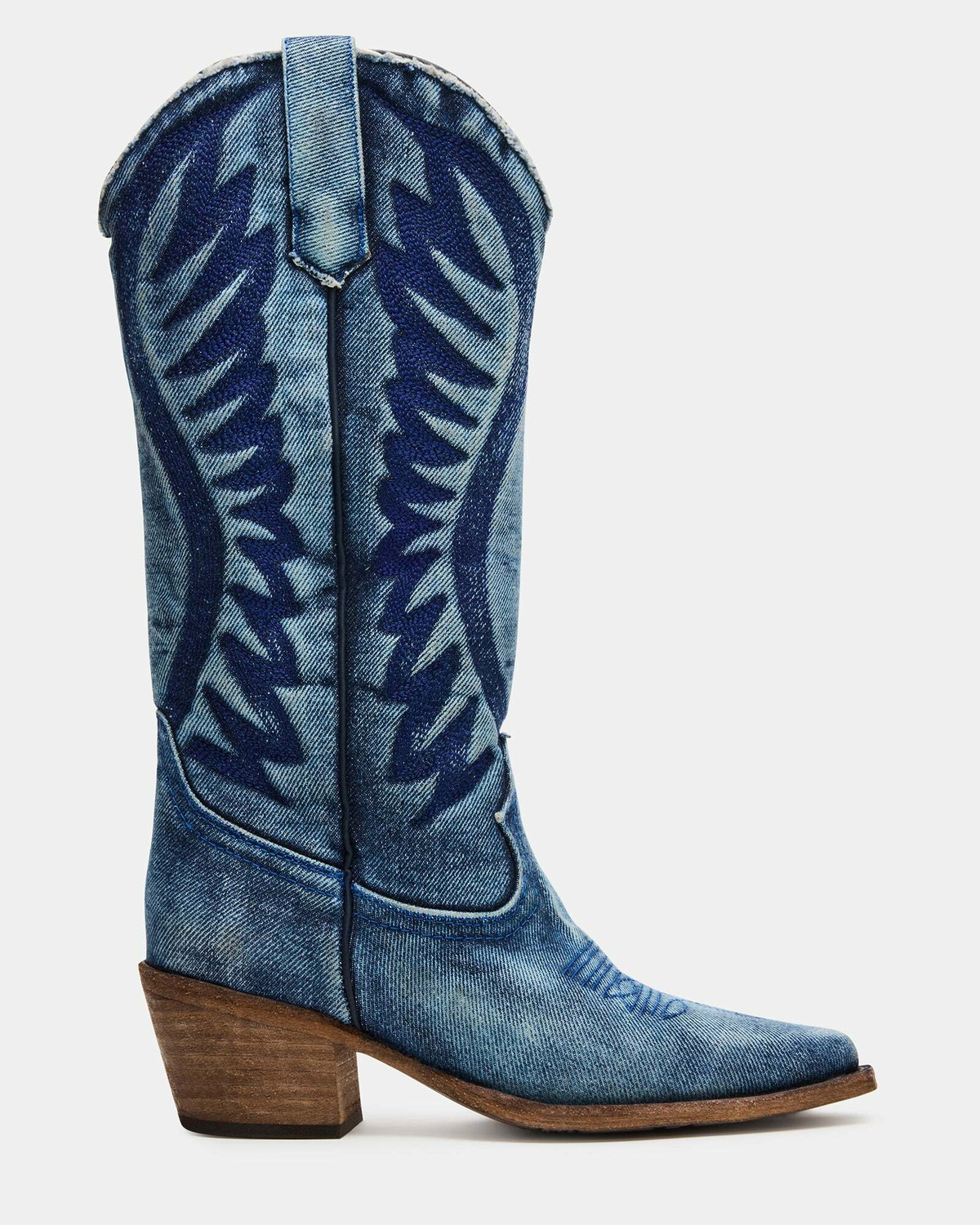 Steve Madden Albany-D Boots in Denim