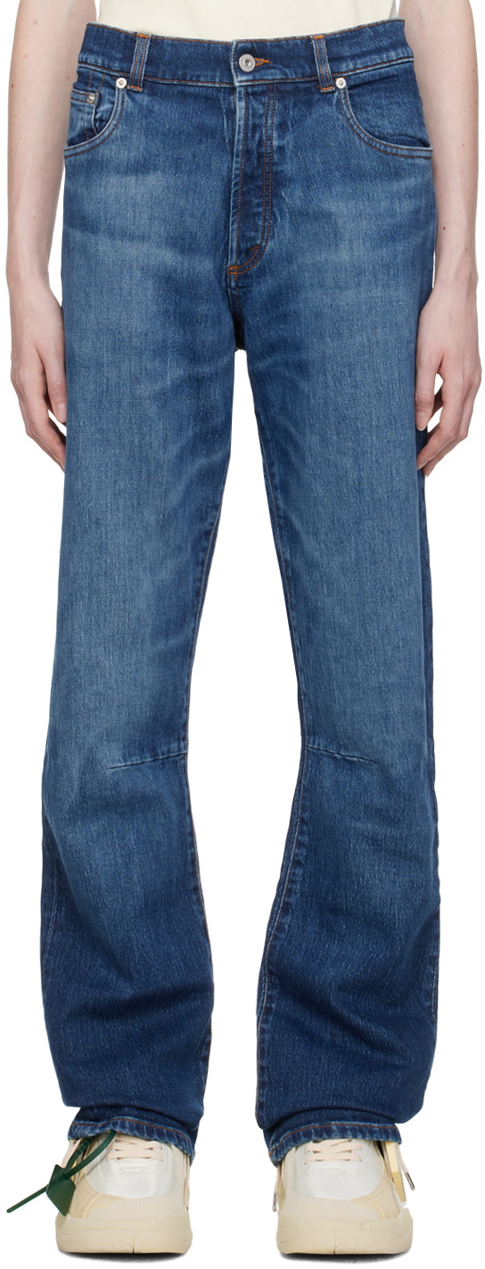 Heron Preston Blue Ex-Ray Jeans