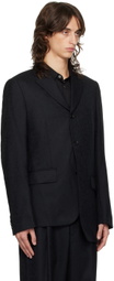 Comme des Garçons Homme Deux Black Paisley Blazer