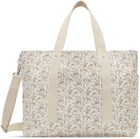 Bonpoint Baby White Sweetie Changing Tote & Mat Set