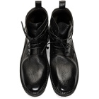 Marsell Black Burraccia Anfibio Boots