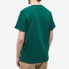 A.P.C. Men's Madame Logo T-Shirt in Dark Green