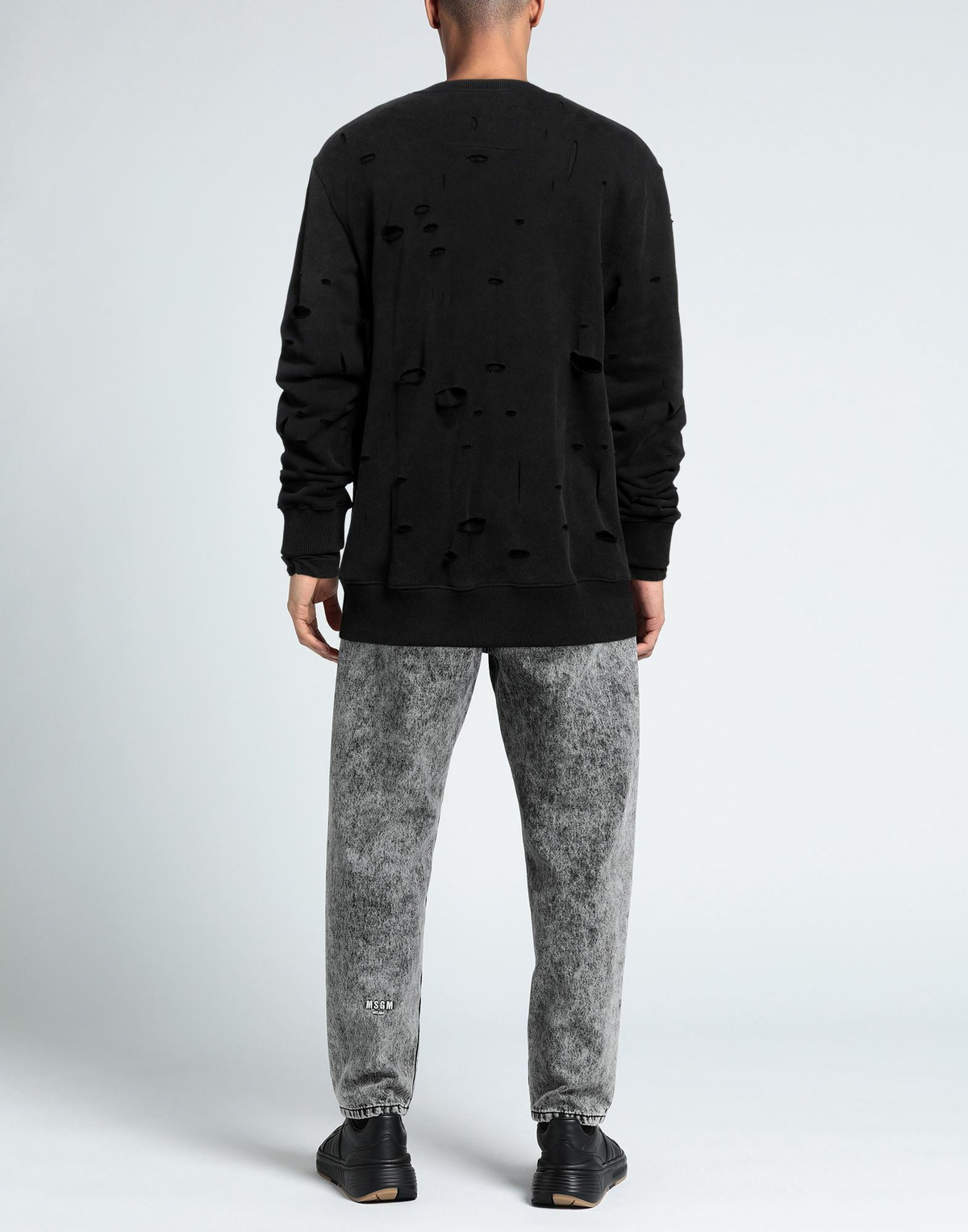 Givenchy Mens Sweatshirt Charcoal