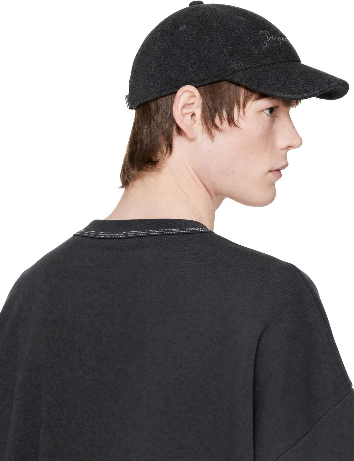 JACQUEMUS Gray 'The Cachemiro baseball' Cap