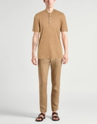 Lardini Mens T-shirt in Light brown