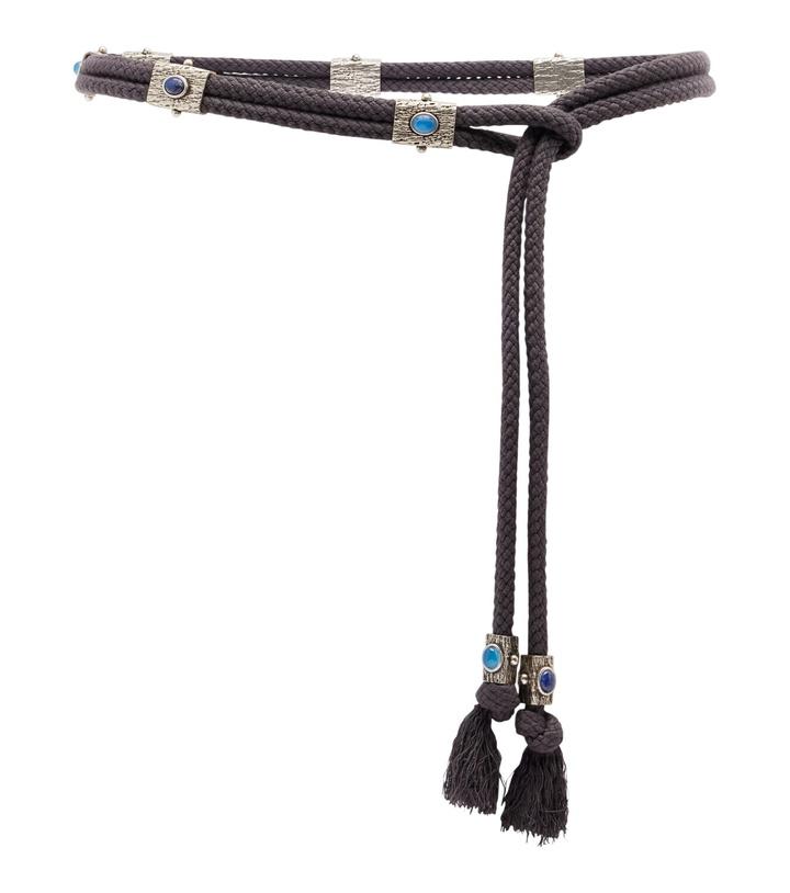 Photo: Isabel Marant Aleea embellished cotton belt