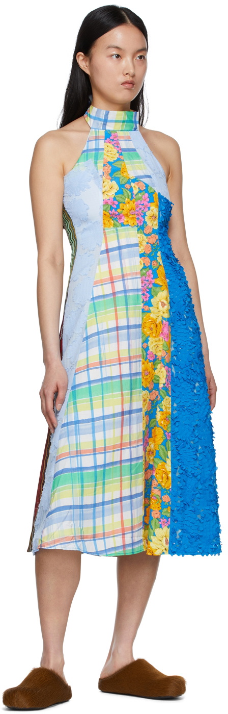 piana urban halterneck midi dress