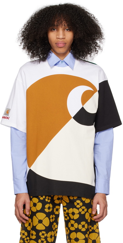 Photo: Marni Multicolor Carhartt WIP Edition T-Shirt