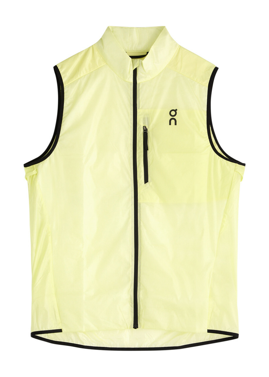 ON Weather Padded Nylon Gilet Yellow