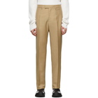 Bottega Veneta Beige Wool Slim Trousers