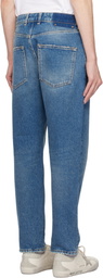 Golden Goose Blue Slim Fit Medium Wash Jeans