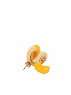 Sunnei Fusillo Rubberized Gold Earrings