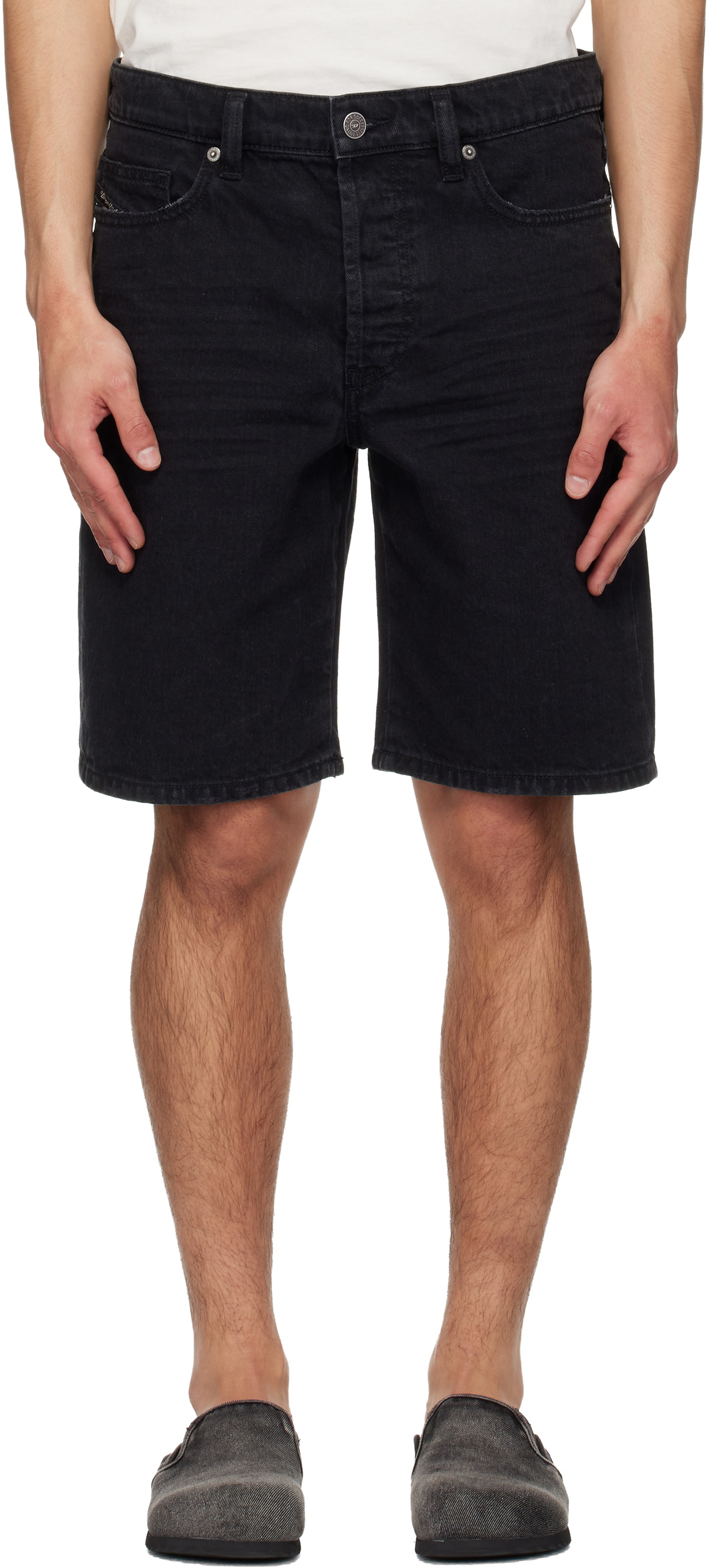 Diesel Black D-Arne Short-S Shorts Diesel