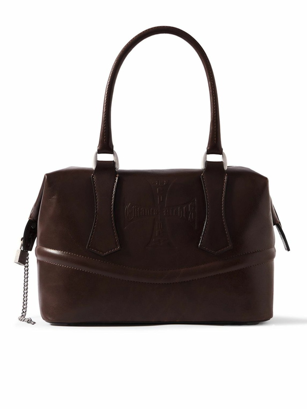 Photo: Enfants Riches Déprimés - Logo-Embossed Leather Tote Bag