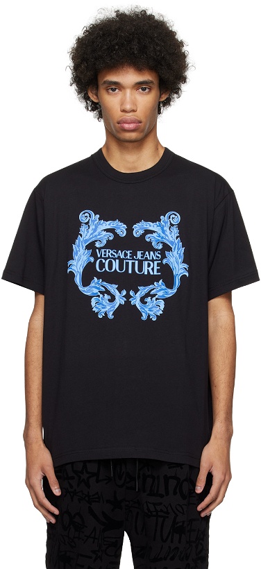 Photo: Versace Jeans Couture Black Baroque T-Shirt
