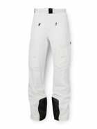 Bogner - 007 Nori Straight-Leg Belted Logo-Print Ski Pants - White