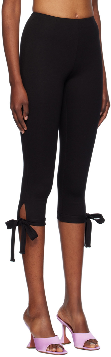 Miaou Black Emma Capri Leggings