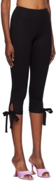 Miaou Black Emma Capri Leggings