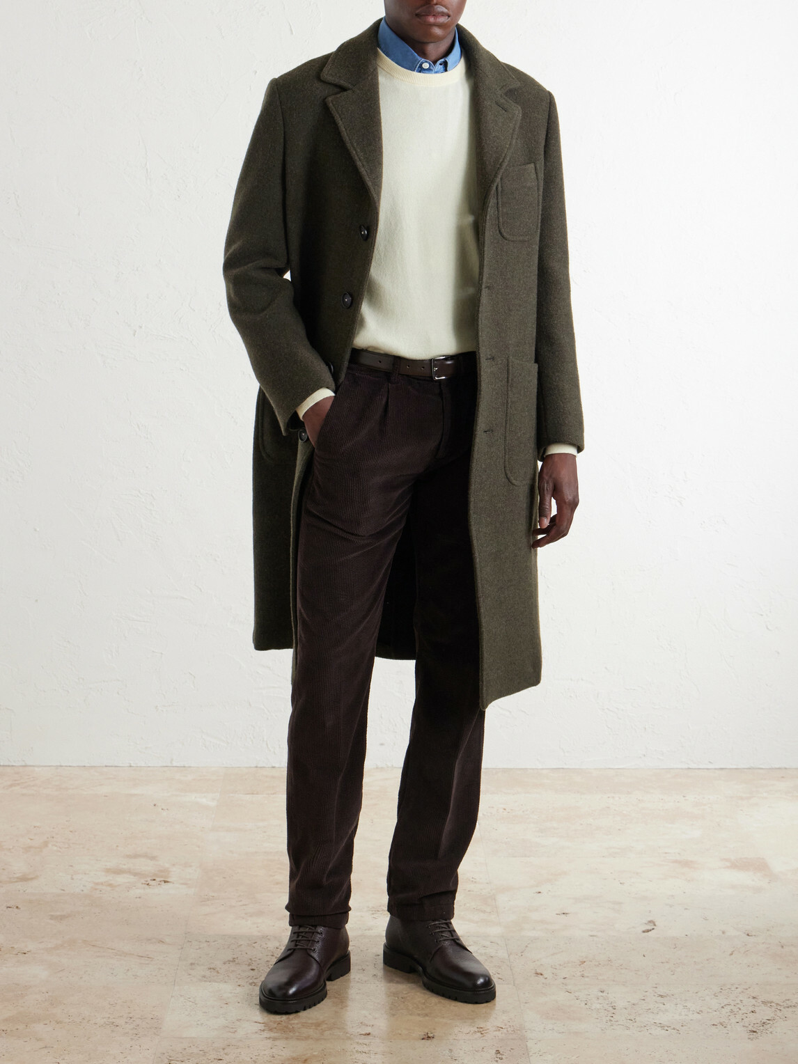 Massimo Alba - Florio10 Virgin Wool Coat - Green