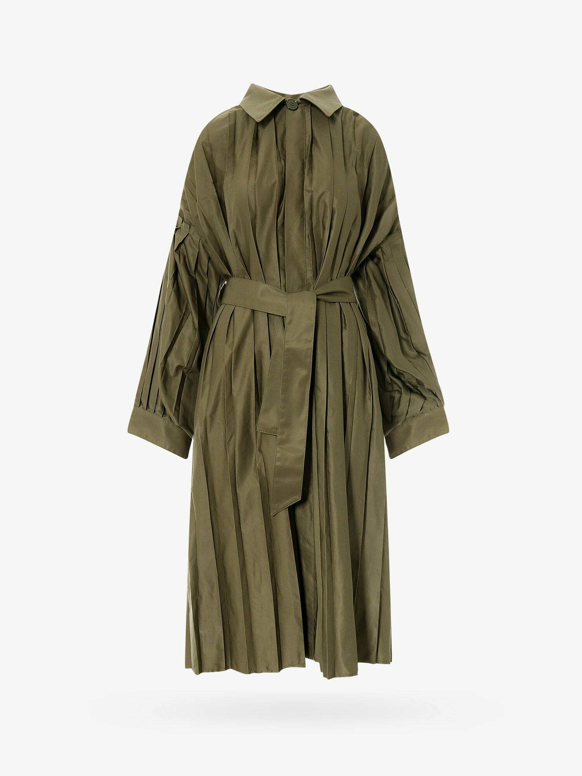 Mm6 Maison Margiela Trench Green Womens MM6 Maison Margiela
