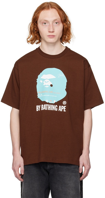 Photo: BAPE Brown 'By Bathing Ape' T-Shirt