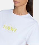 Loewe Logo cotton-blend jersey T-shirt
