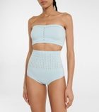 Alaïa Cutout bandeau bikini