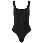 Hunza G Women's Domino Swimsuit in Black 