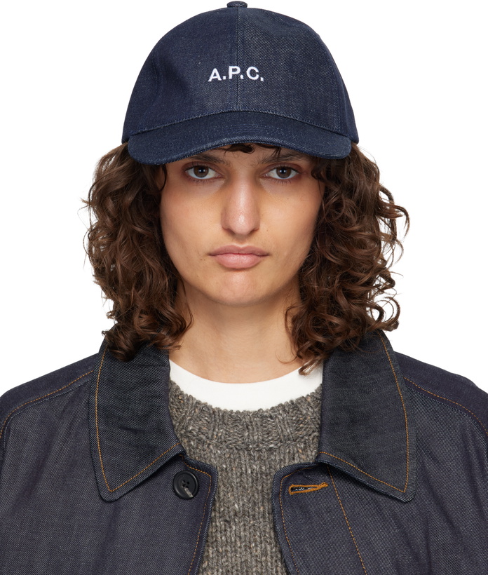 Photo: A.P.C. Navy Charlie Baseball Cap