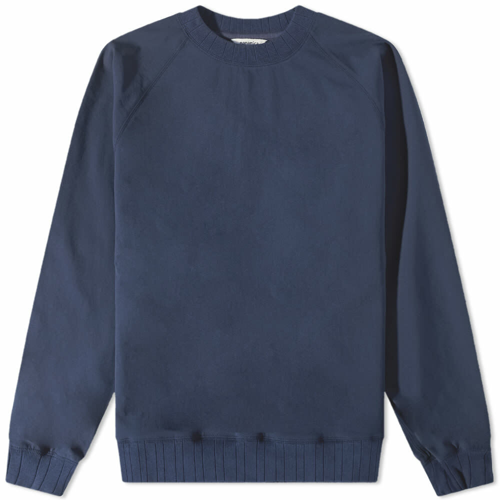 Nanamica Men's ALPHADRY Crew Sweat in Navy