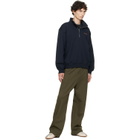 Helmut Lang Green Logo Sweatpants